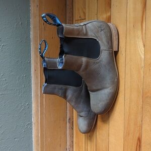 John Fluevog Leather Chelsea Boots